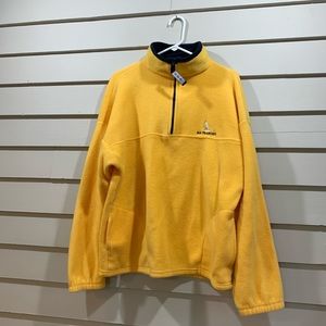 Vintage Made in USA San Francisco Fleece. Quarter-zip. Very warm.